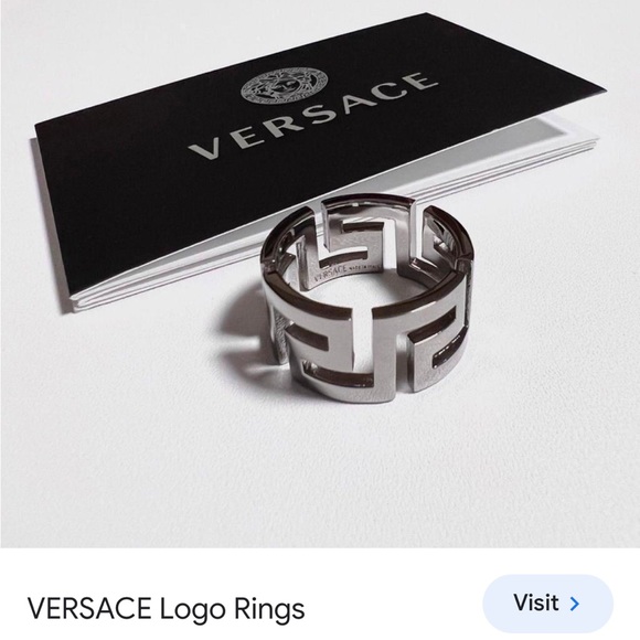 Versace logo ring designer - Picture 6 of 6